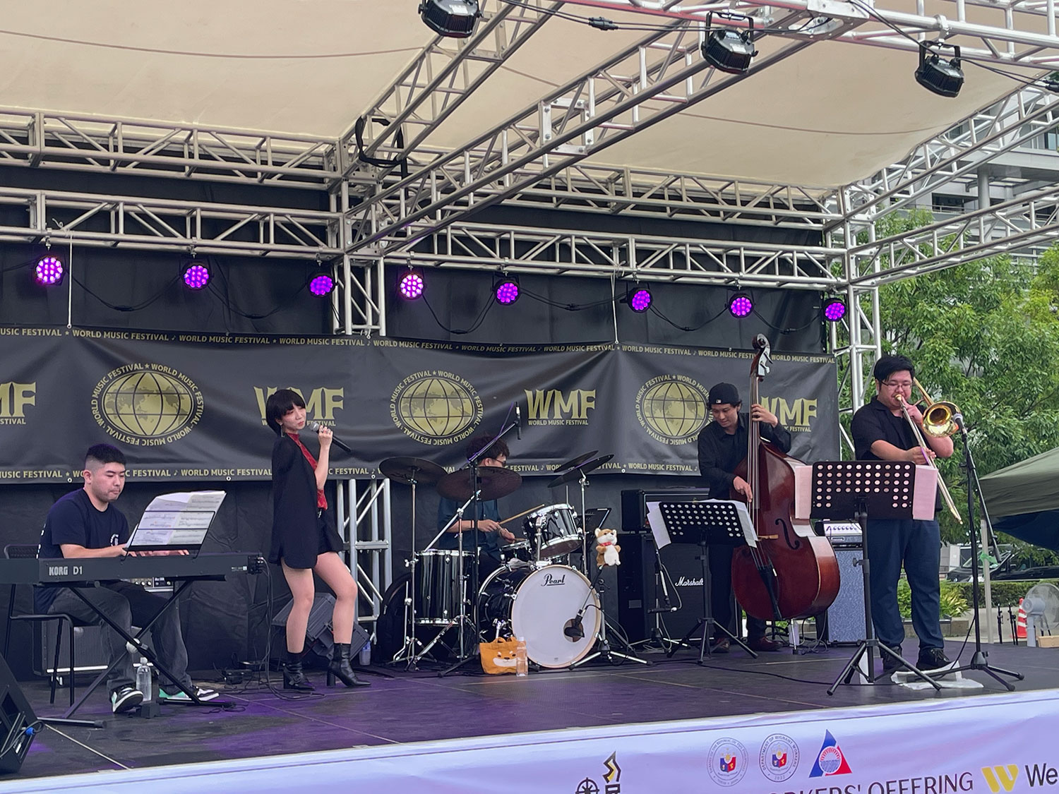 乃綾 with 冨永悟Jazz Quartet